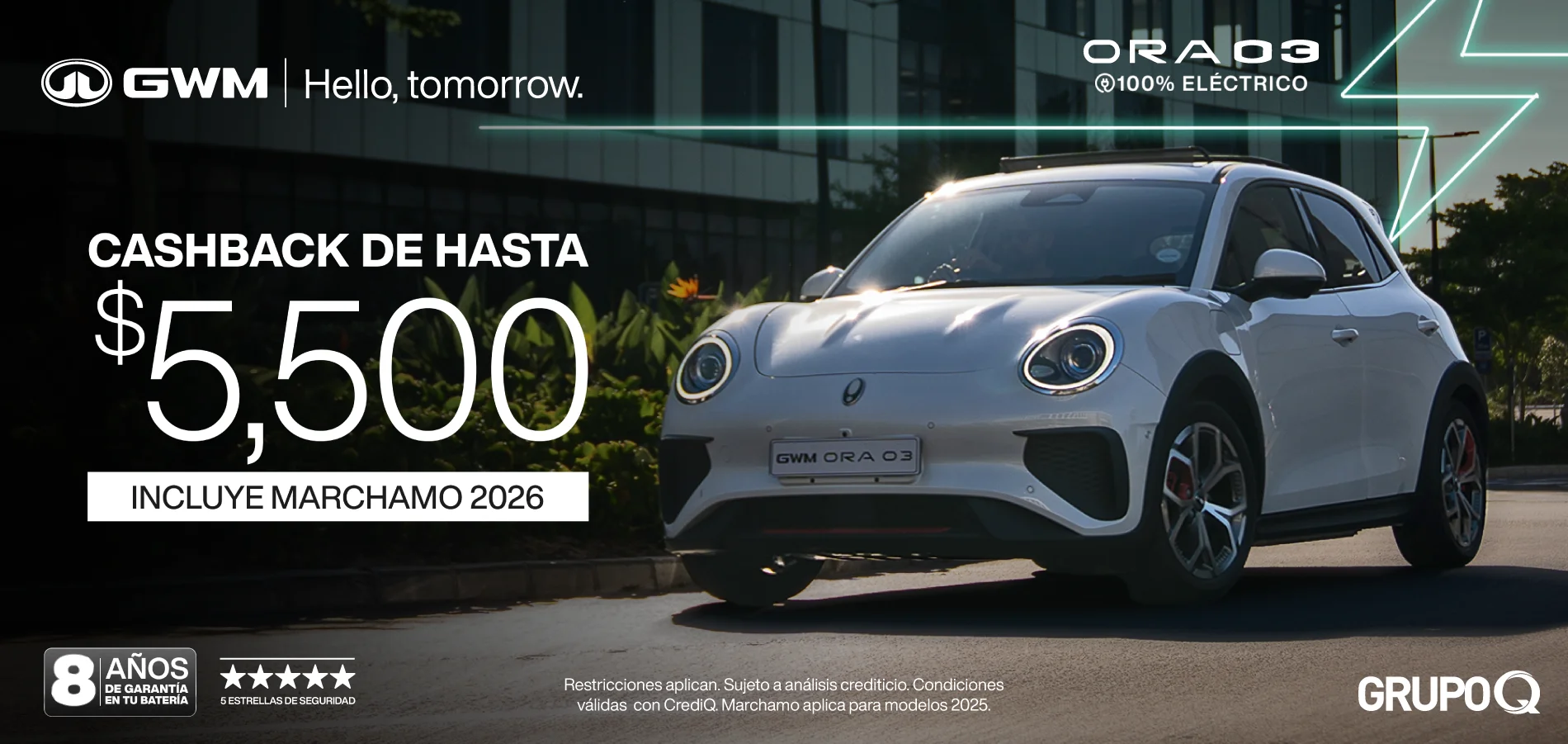 ORA 03 500 GT GWM - Grupo Q