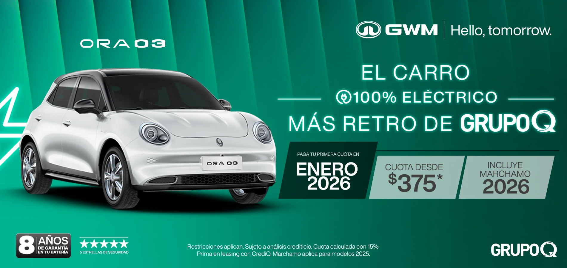 Tank 300 GWM - Grupo Q