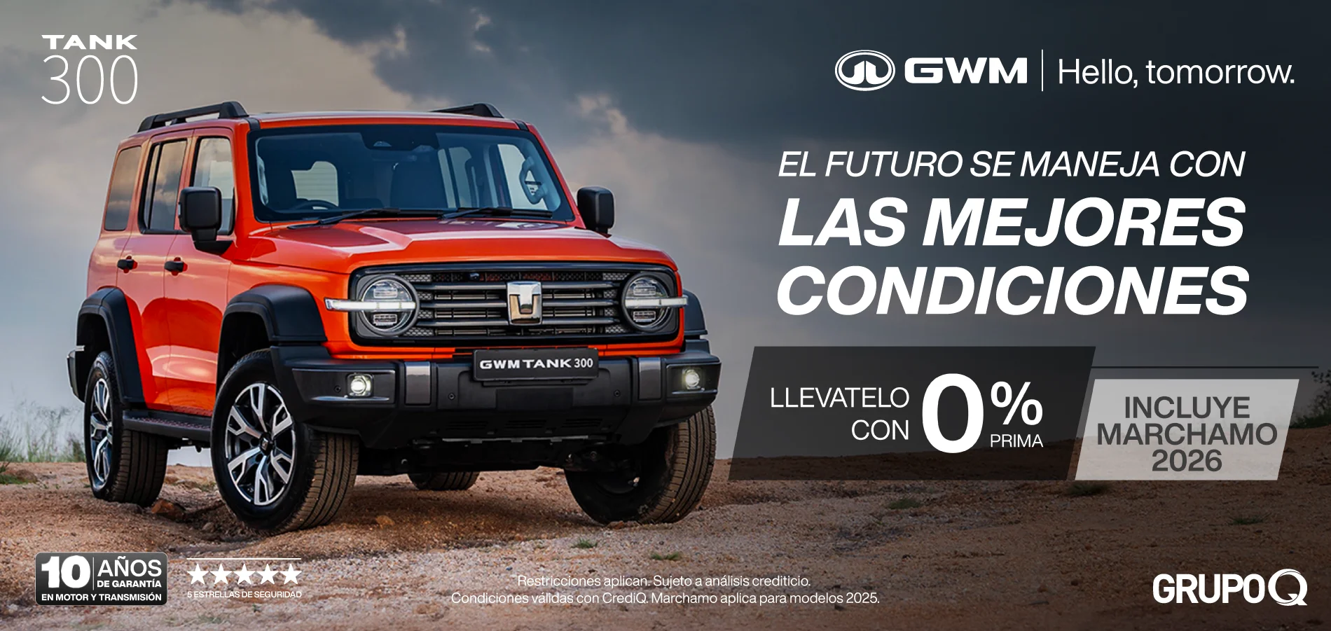 ORA 03 400 GWM - Grupo Q