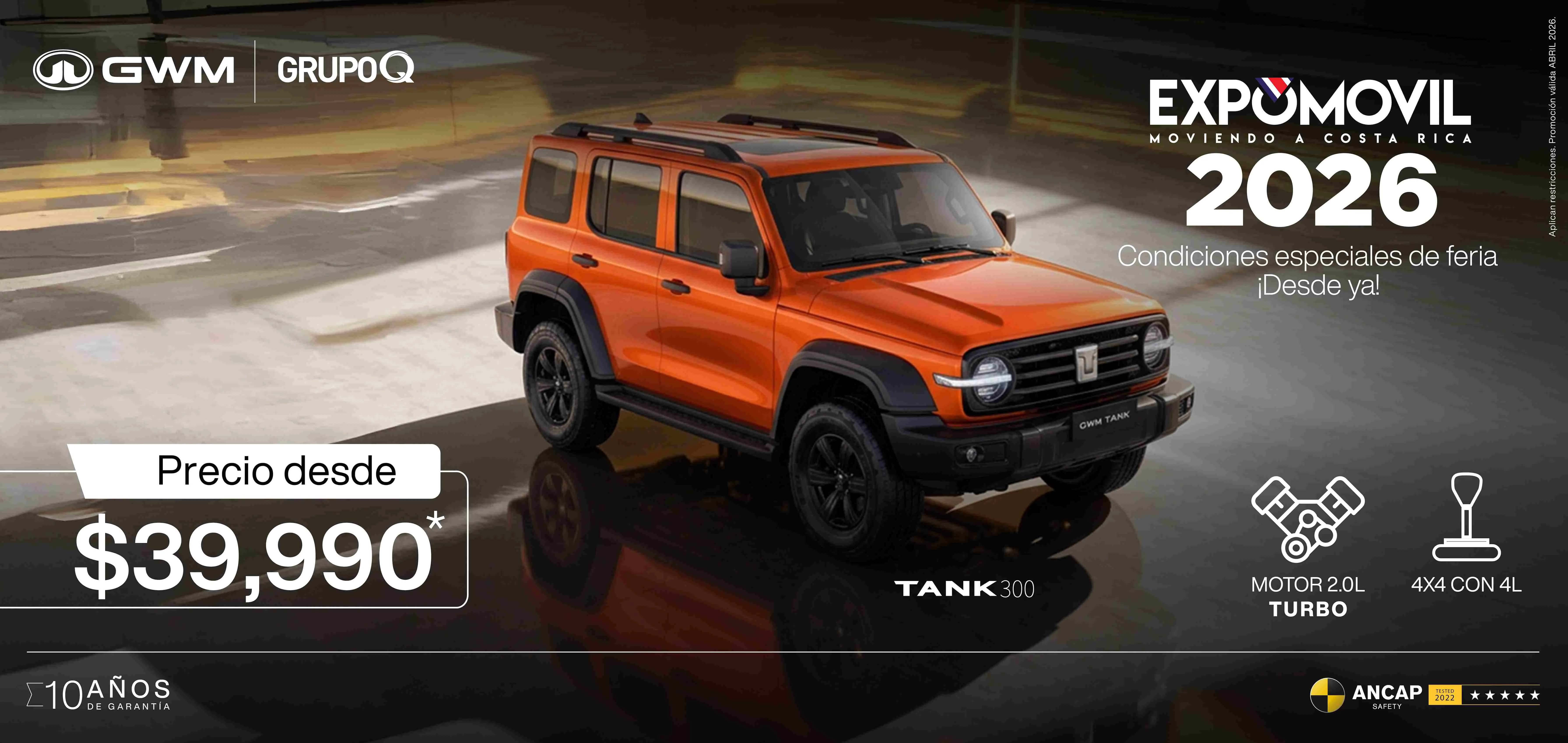 GWM Tank 300 - Grupo Q