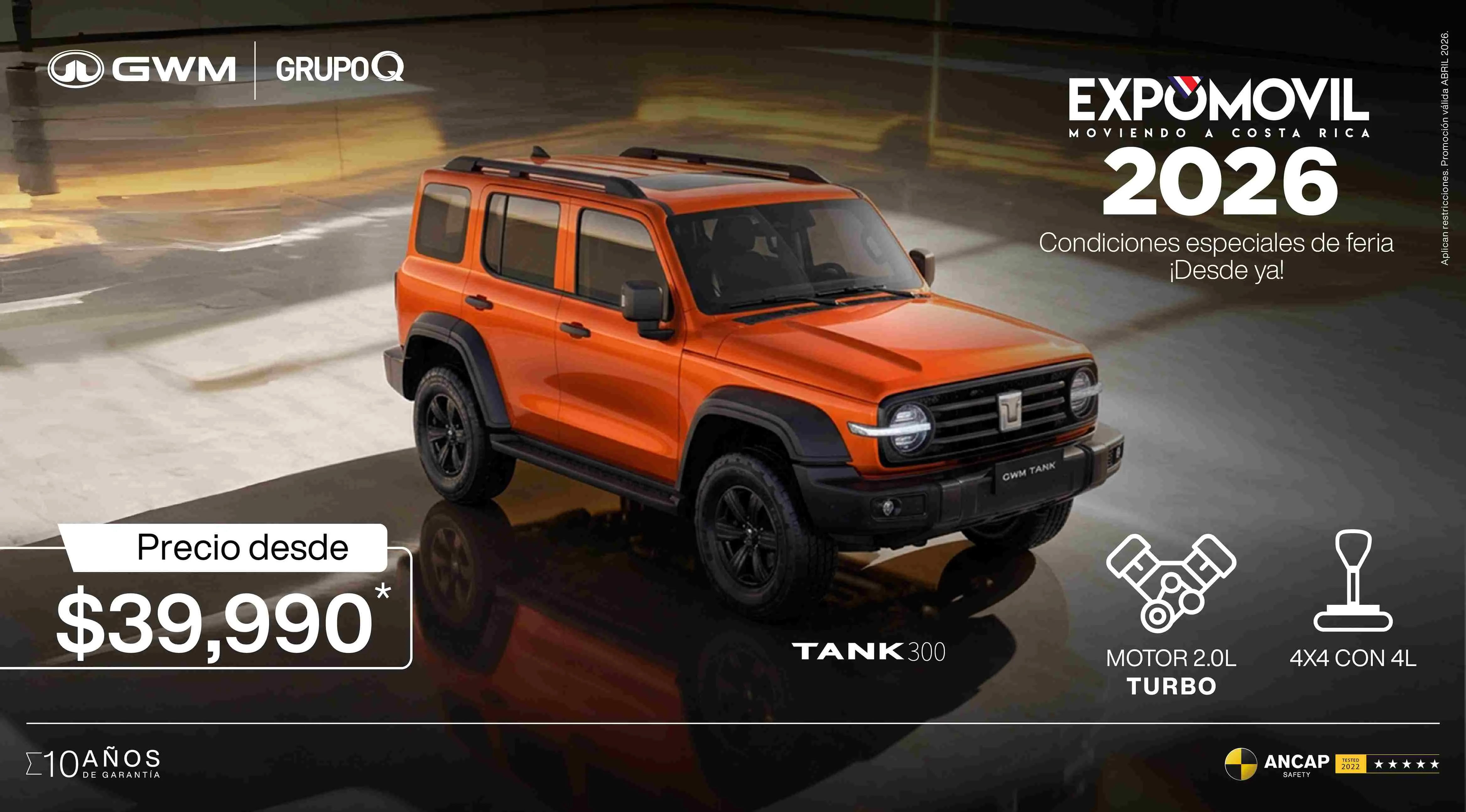 GWM Tank 300 - Grupo Q