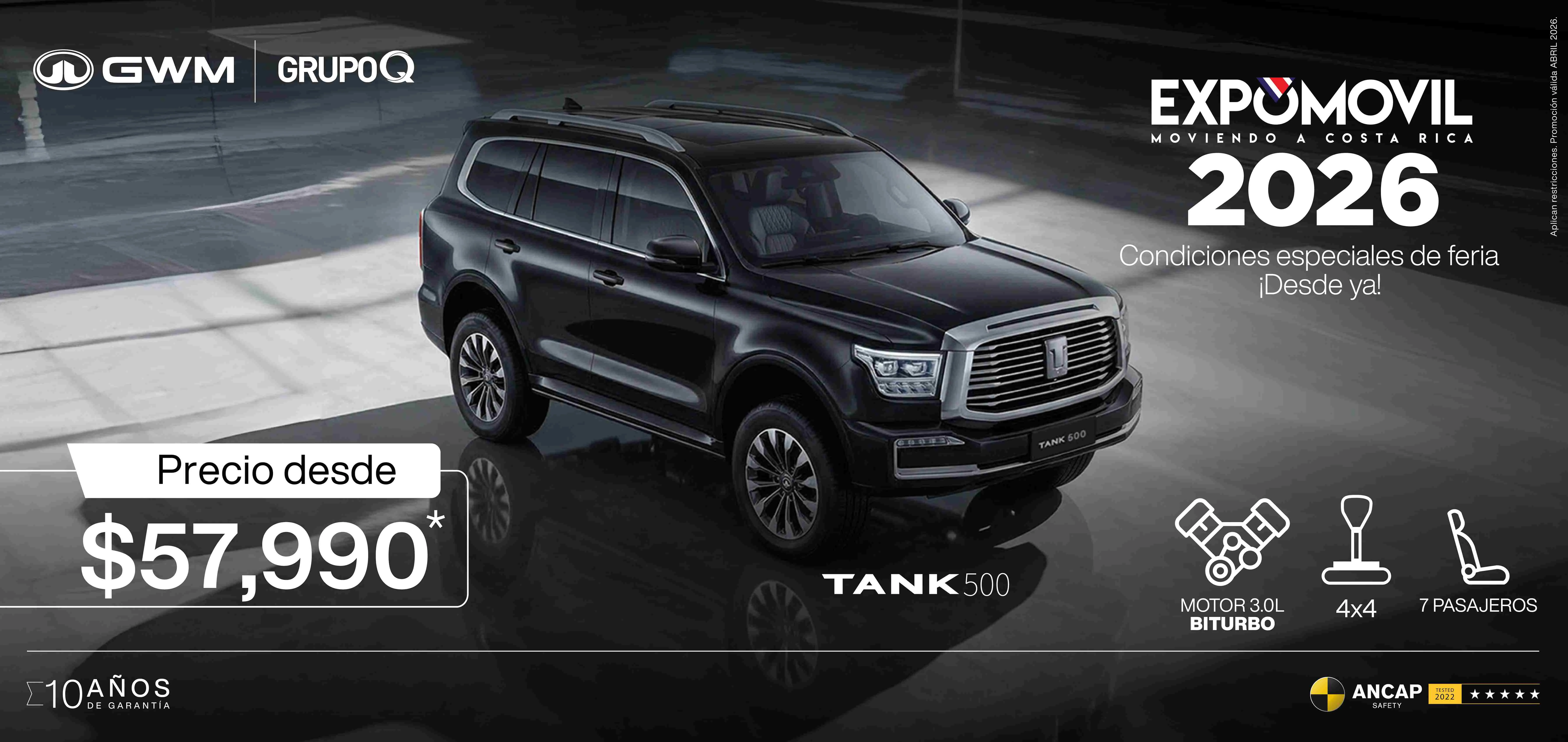 GWM Tank 500 - Grupo Q