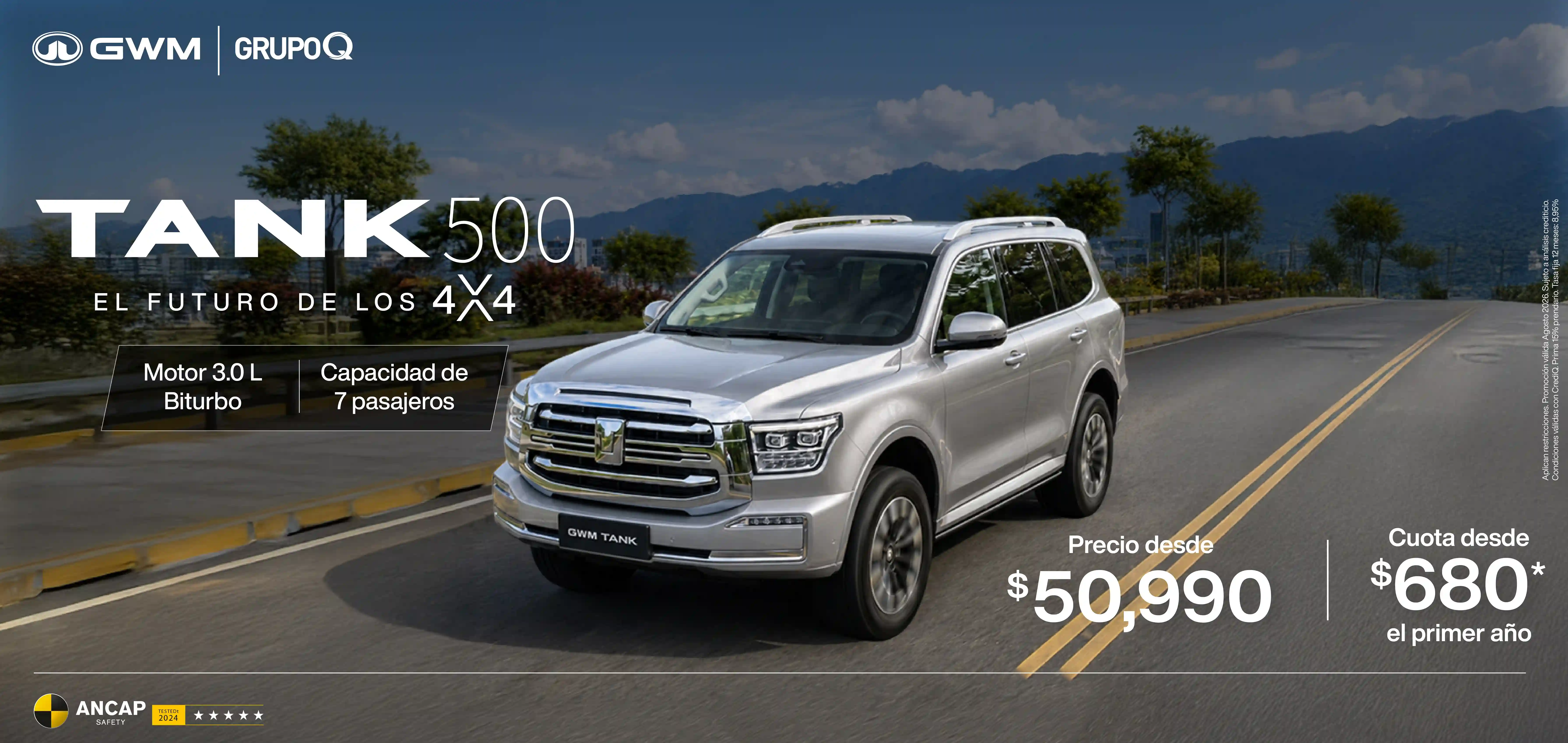 GWM Tank 500 - Grupo Q
