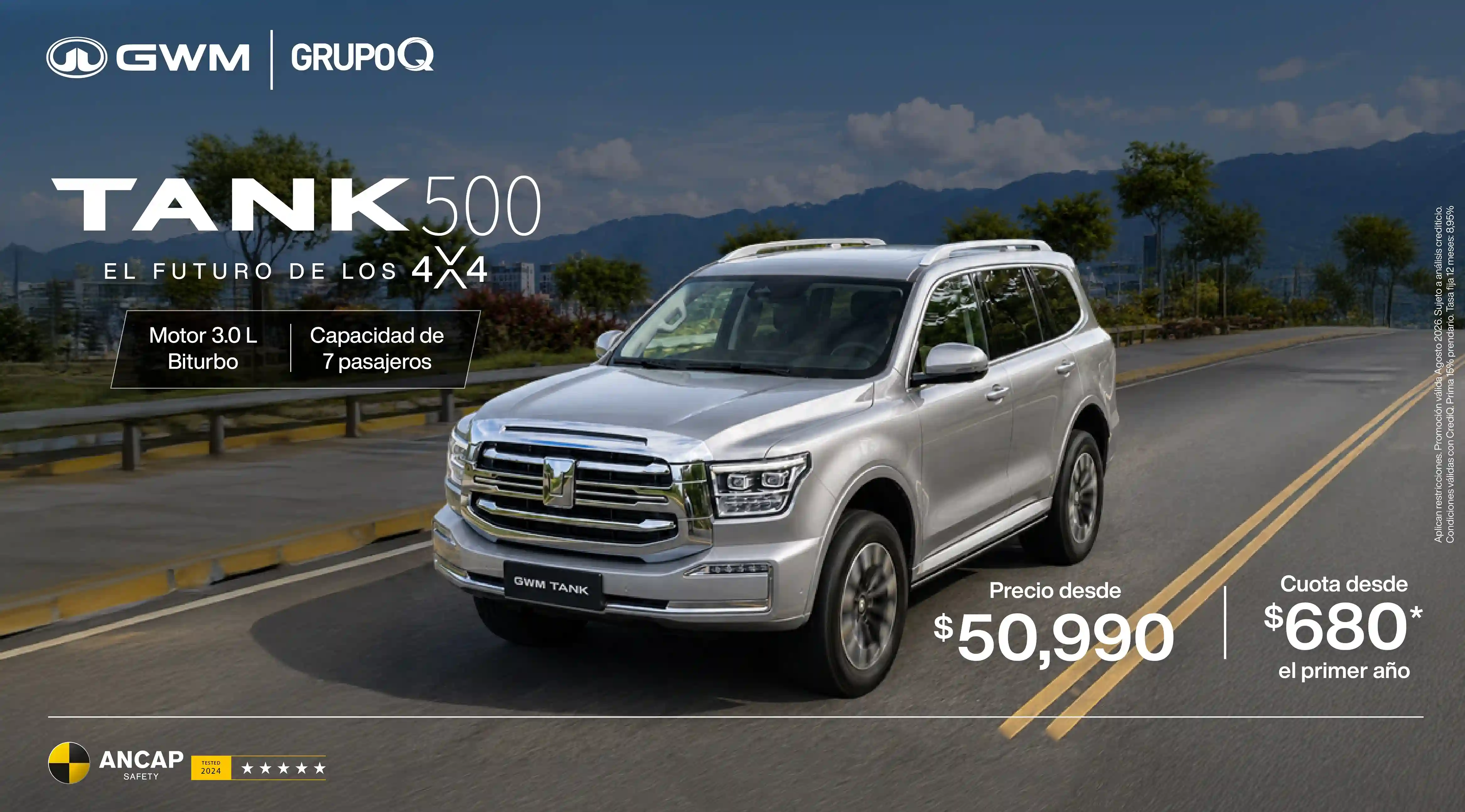 GWM Tank 500 - Grupo Q