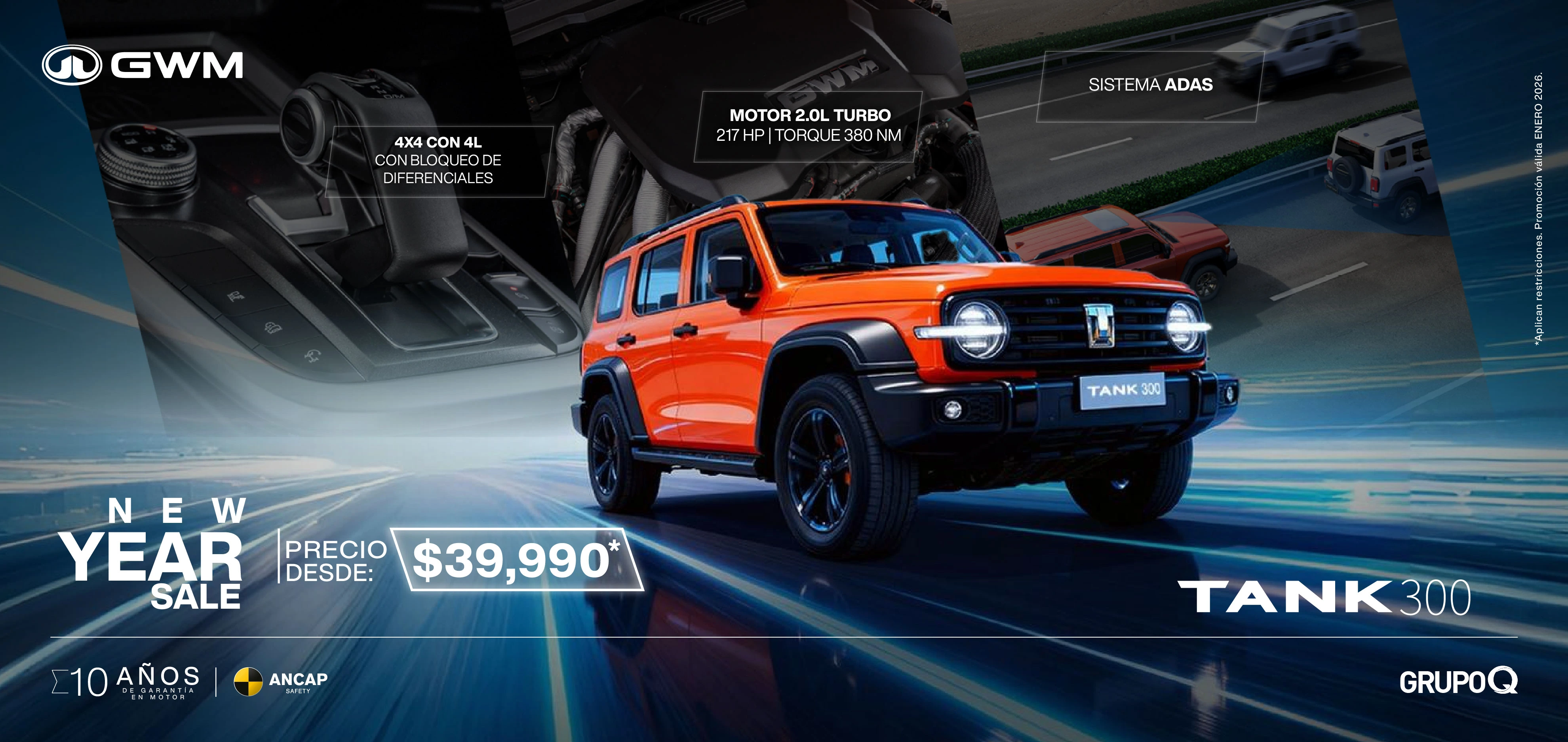 Tank 300 GWM - Grupo Q