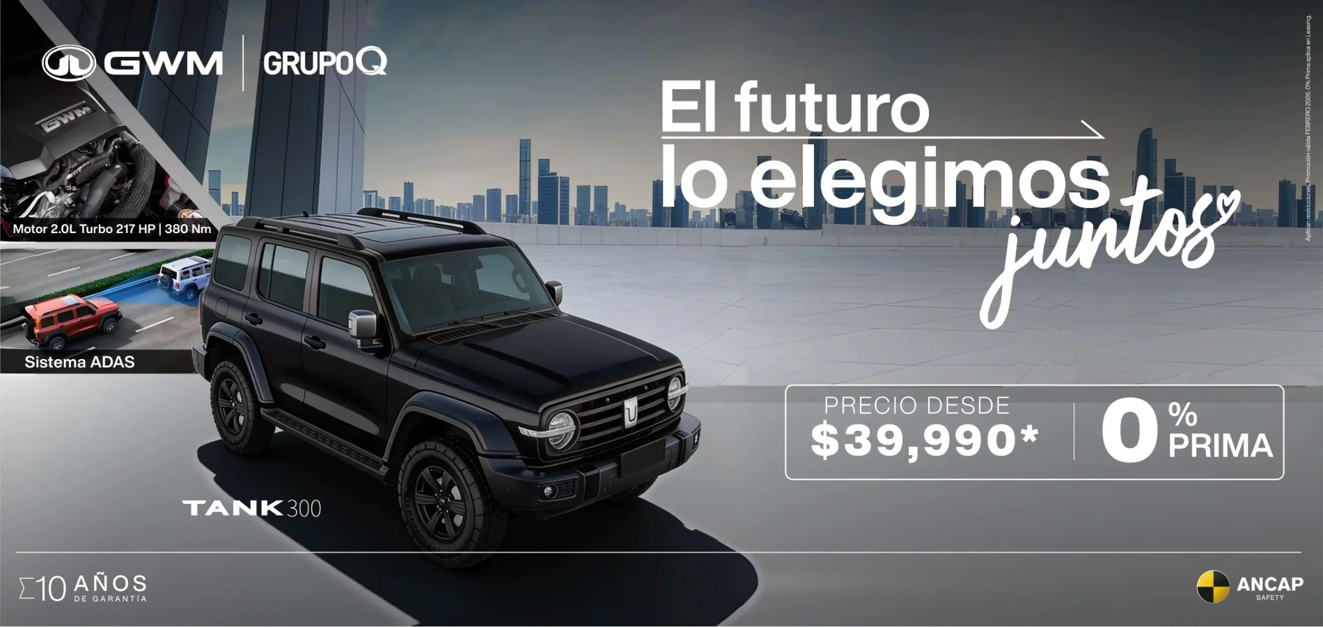 Tank 500 GWM - Grupo Q