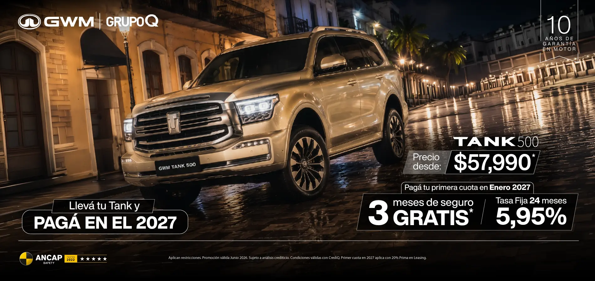 GWM Tank 500 - Grupo Q