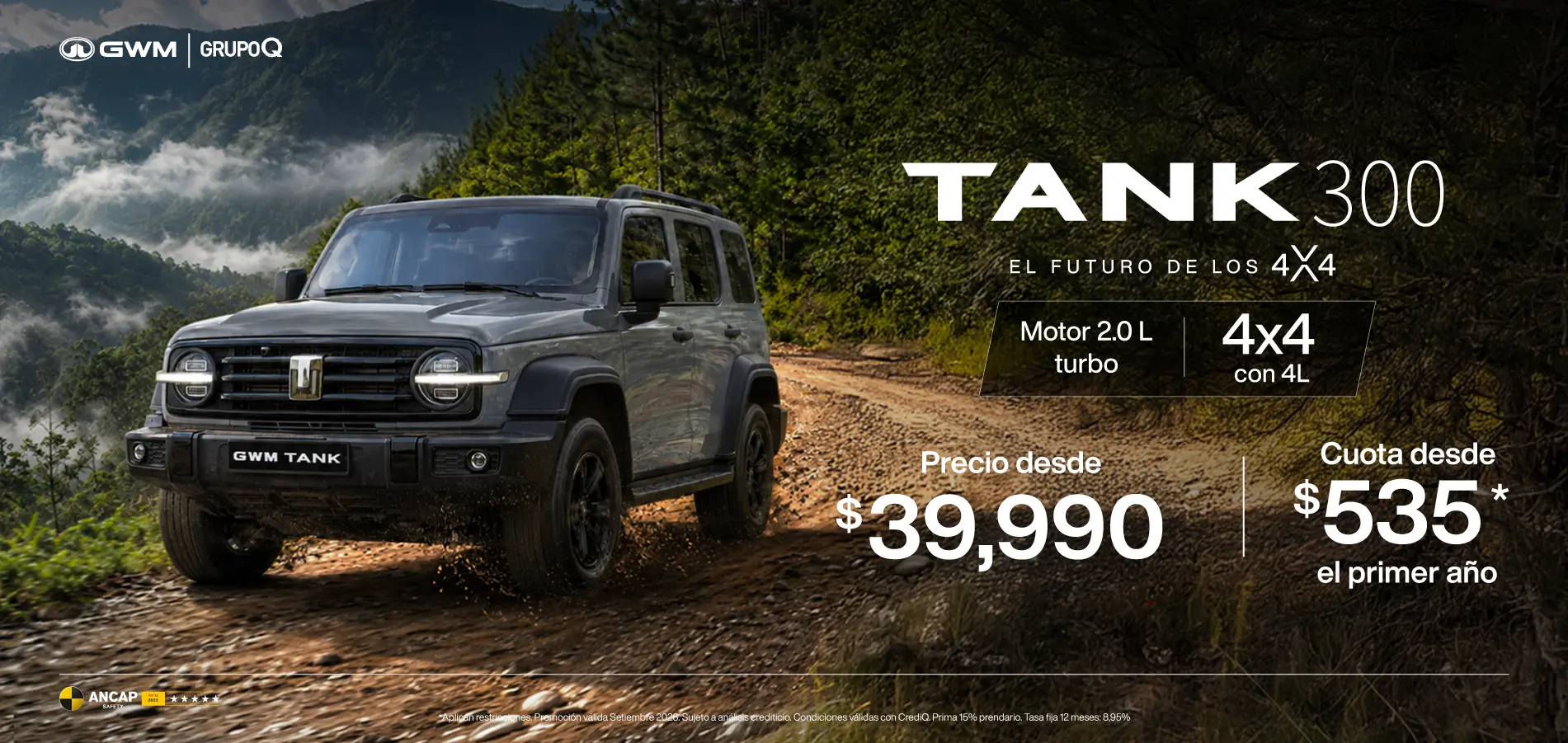 GWM Tank 300 - Grupo Q