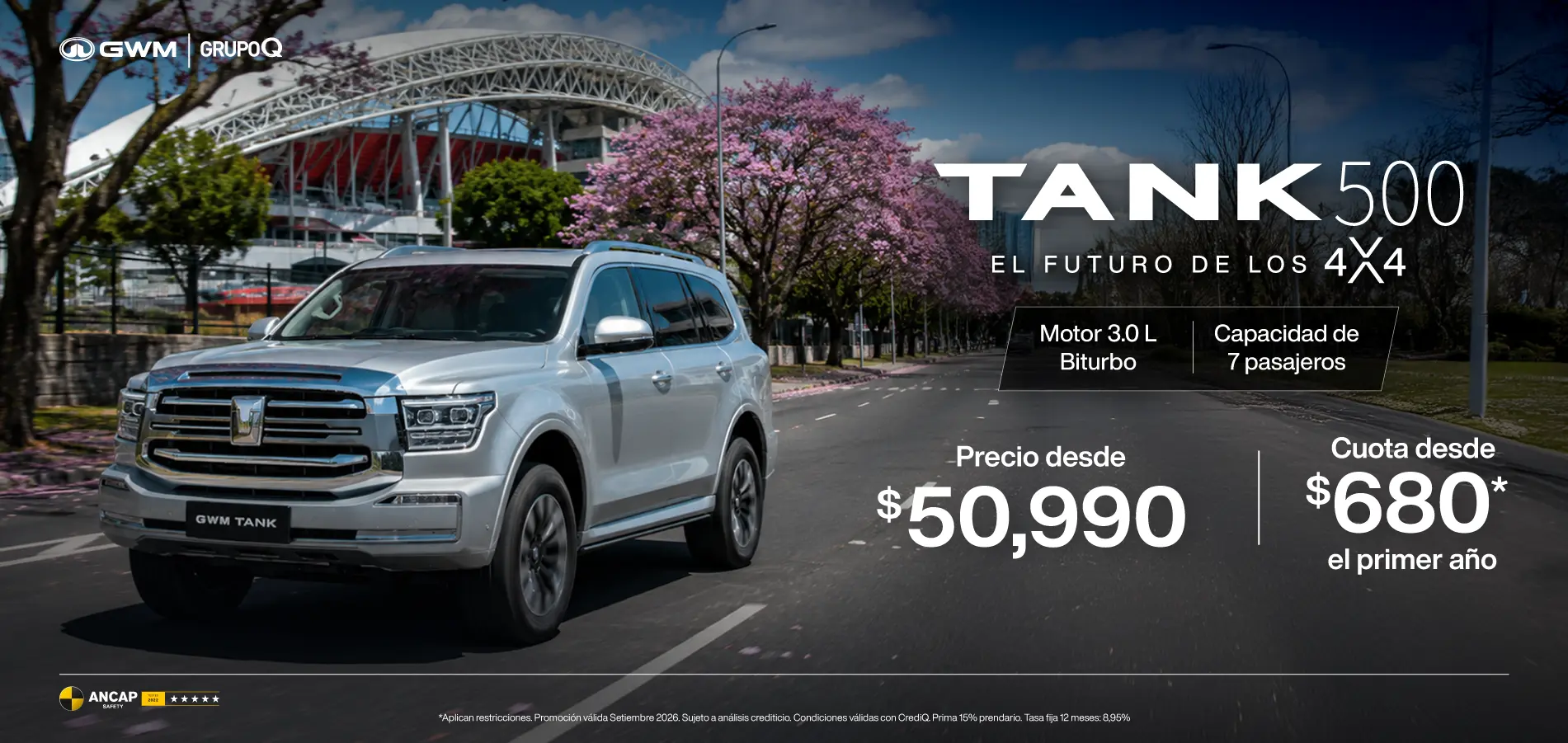 GWM Tank 500 - Grupo Q